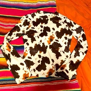 Cowprint Long Sleeve 🐮